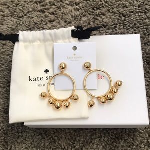 Kate Spade Gold Hoop Earrings